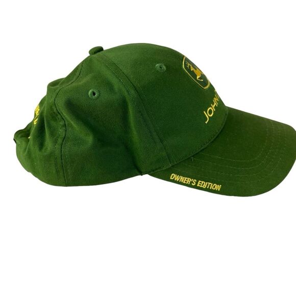 Vintage John Deere Baseball Hat Classic Green Cotton Adjustable Farm - Picture 3 of 7